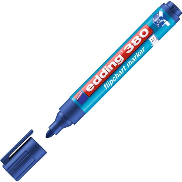 Flipchartmarker blau EDDING 380-003
