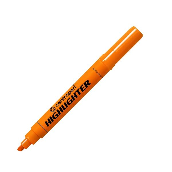Textmarker Centropen 8552, orange, 10 Stück