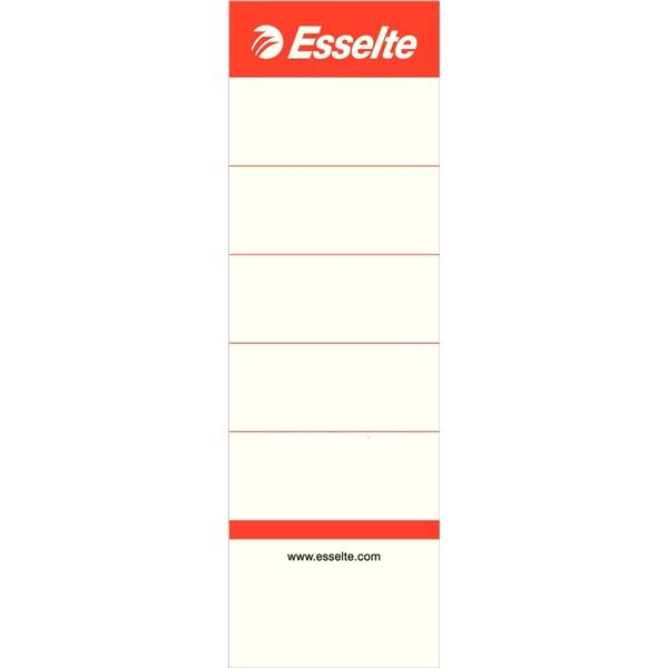 Einziehbare Etiketten für Esselte Ordner7,5cm