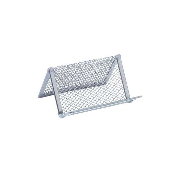 Draht-Visitenkartenhalter, silber