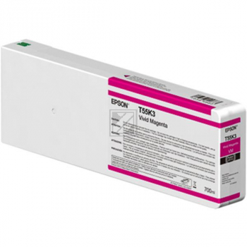 Epson Tintenpatrone magenta HC (C13T55K30N, T55K3)