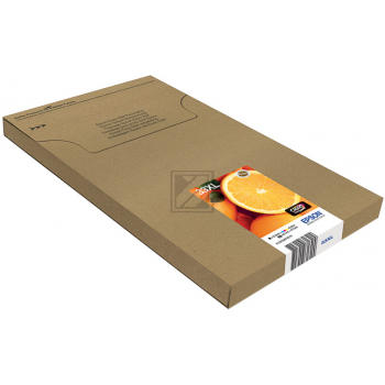 Epson Tintenpatrone gelb, magenta, photo schwarz, schwarz, cyan HC (C13T33574510, T3357)