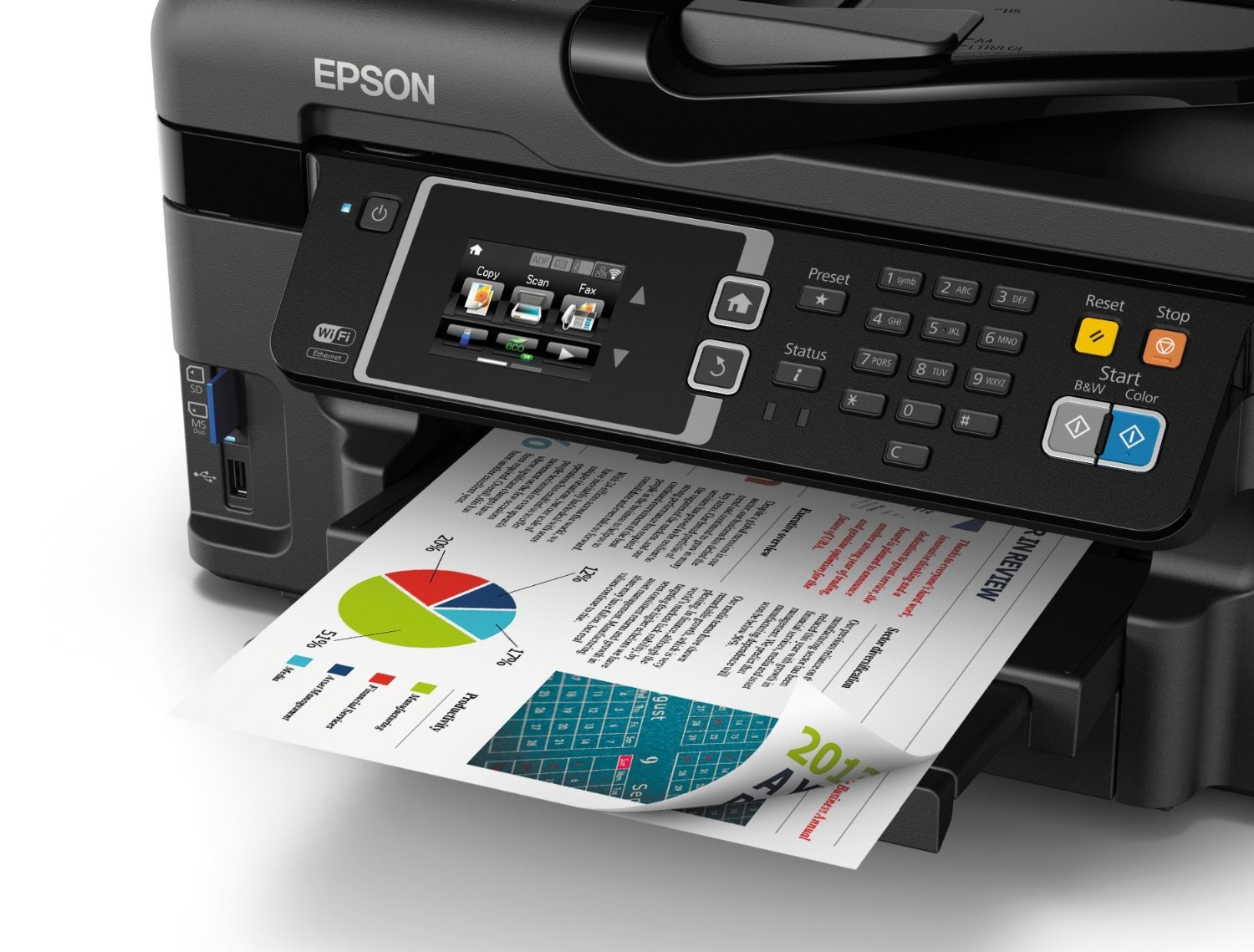 Epson WorkForce WF-3620DWF Tintenstrahl A4 4800 x 1200 DPI 19 Seiten pro Minute WLAN