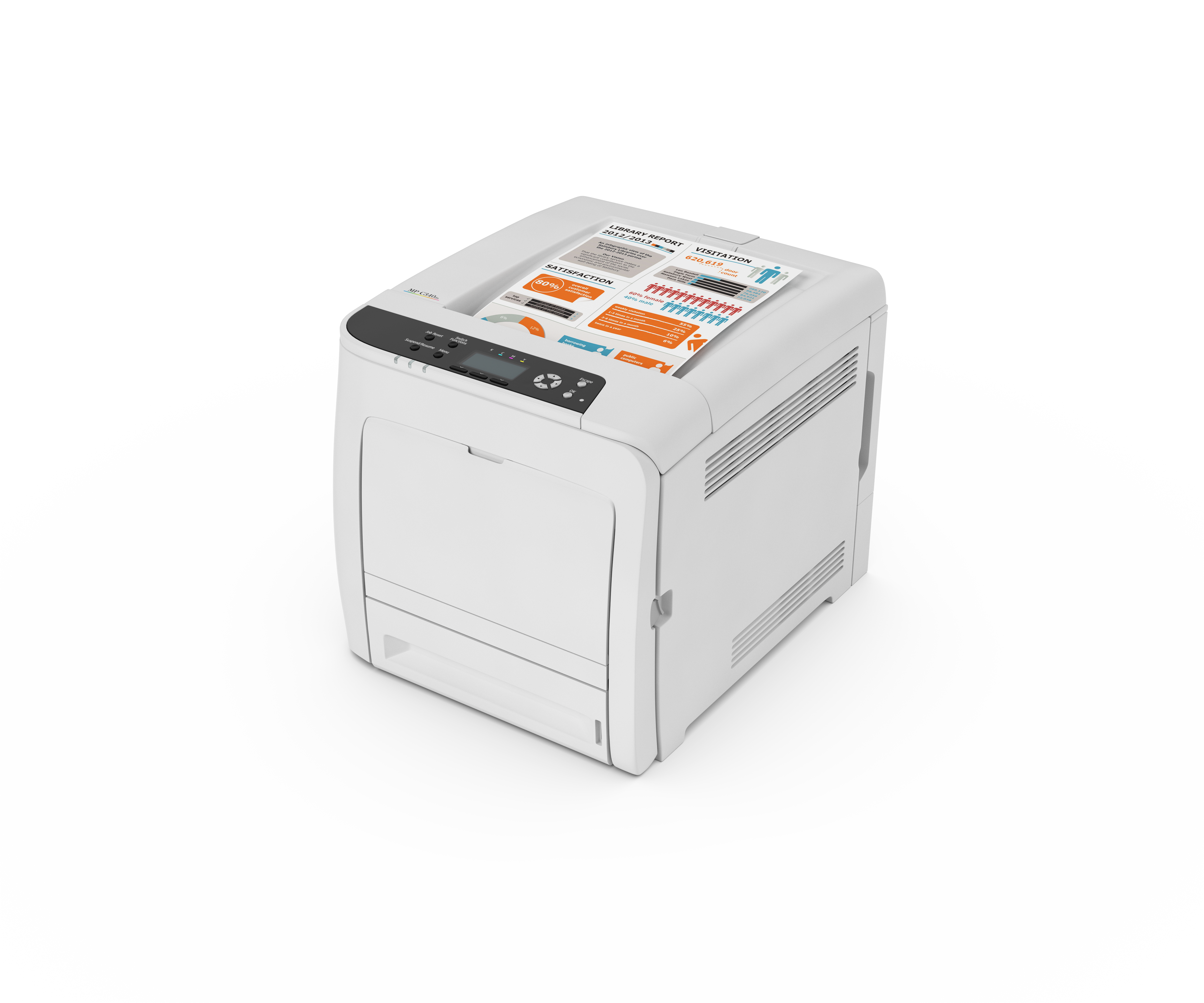 Ricoh SP C340DN Laser-Drucker Farbe 1200 x 1200 DPI A4