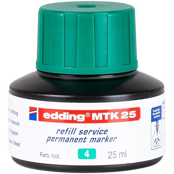 Ersatz-Dauertinte Edding MTK 25, grün