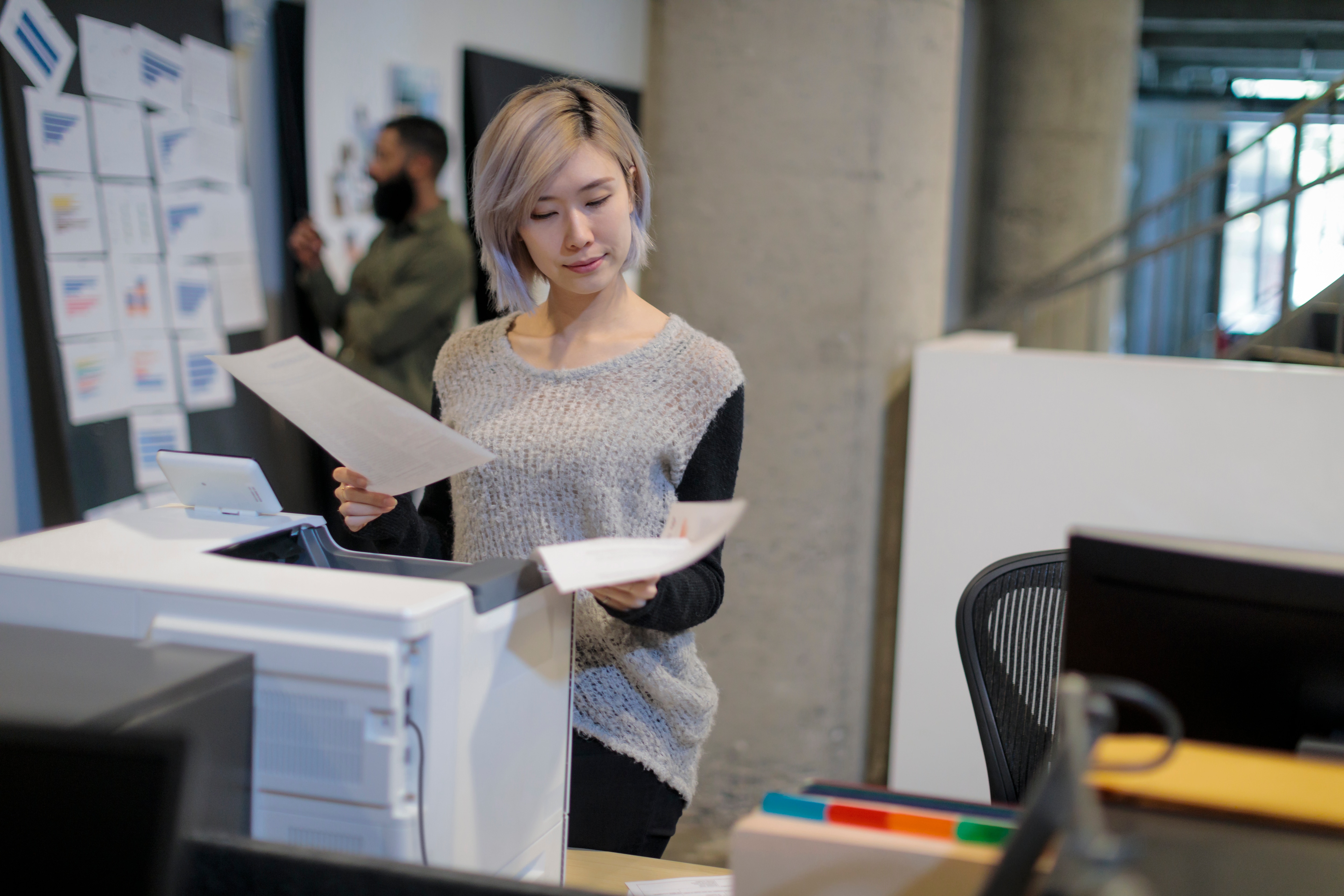 HP Color LaserJet Enterprise M653dn, Drucken