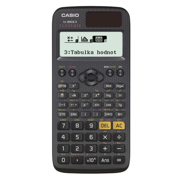 Casio FX 85CE-X wissenschaftlicher Taschenrechner, schwarz
