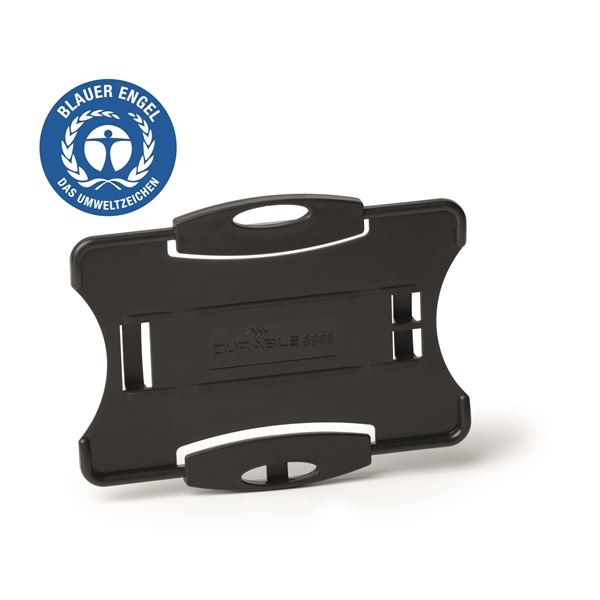 ID-Kartenhalter Durable, ECO,92 x 70mm, schwarz