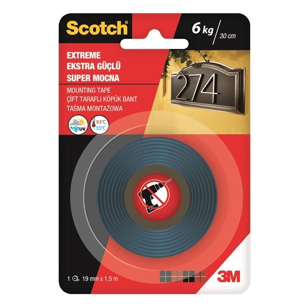 Scotch® Extra dickes Klebeband, 19 mm x 1,5 m