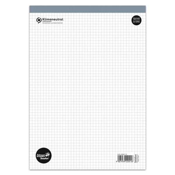 Notizblock, A4, 48 Blatt, HV, quadratisch