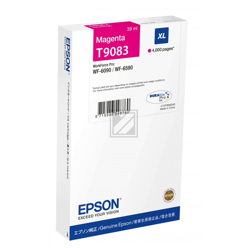 Epson Tintenpatrone magenta (C13T90834N, T9083)