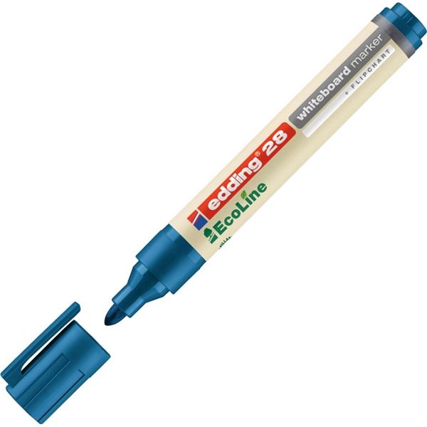 Whiteboardmarker EcoLine blau EDDING 28-003 Rundspitze