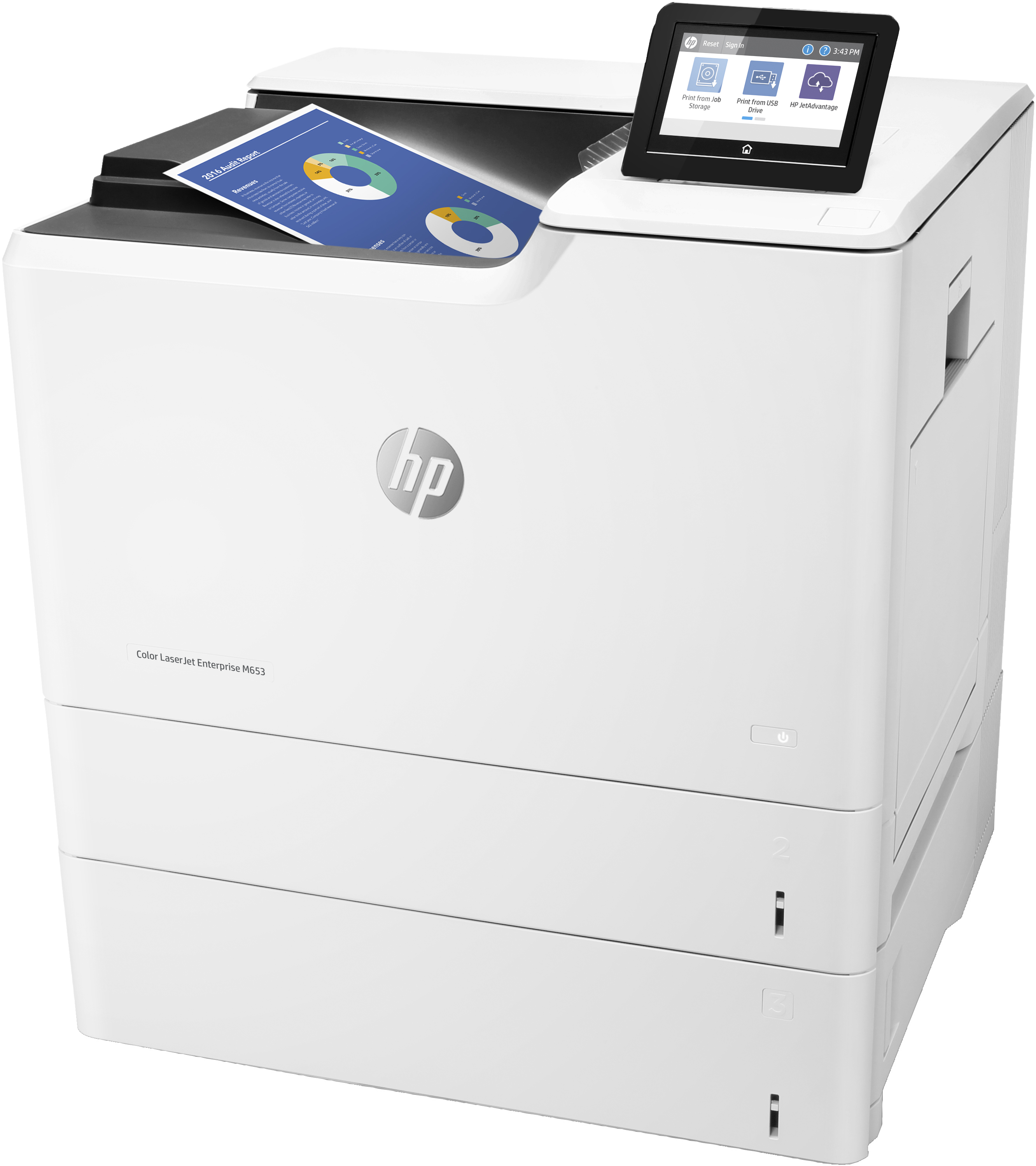 HP Color LaserJet Enterprise M653x Farbe 1200 x 1200 DPI A4 WLAN