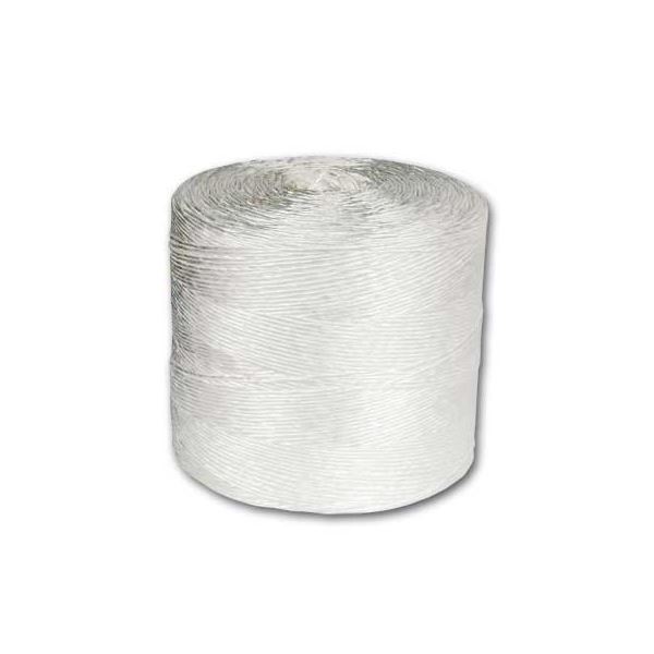 Künstliche Schnur, weiß, 2 kg, ca. 1000 m Wicklung
