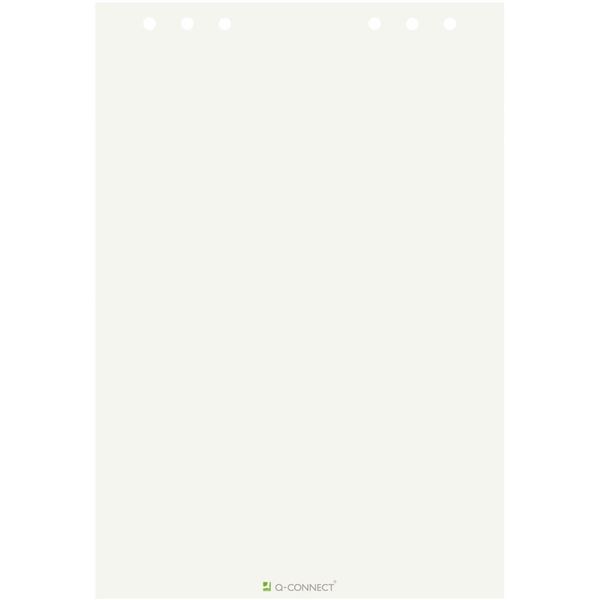 Flipchartblock Q-Connect, klar, 5 x 20 Blatt