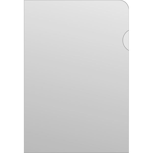 L" A4, nicht hängend, klar, 180 µm, 100 Stück