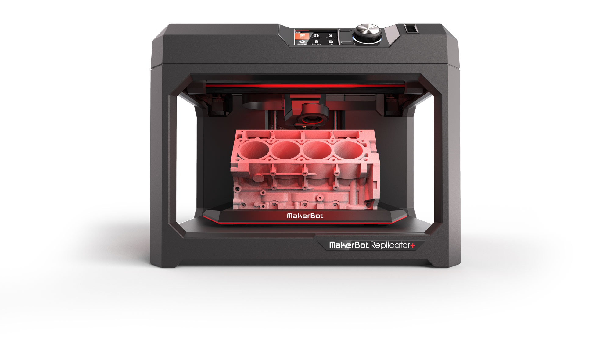 MakerBot Replicator+ 3D-Drucker Fused Deposition Modeling (FDM) WLAN