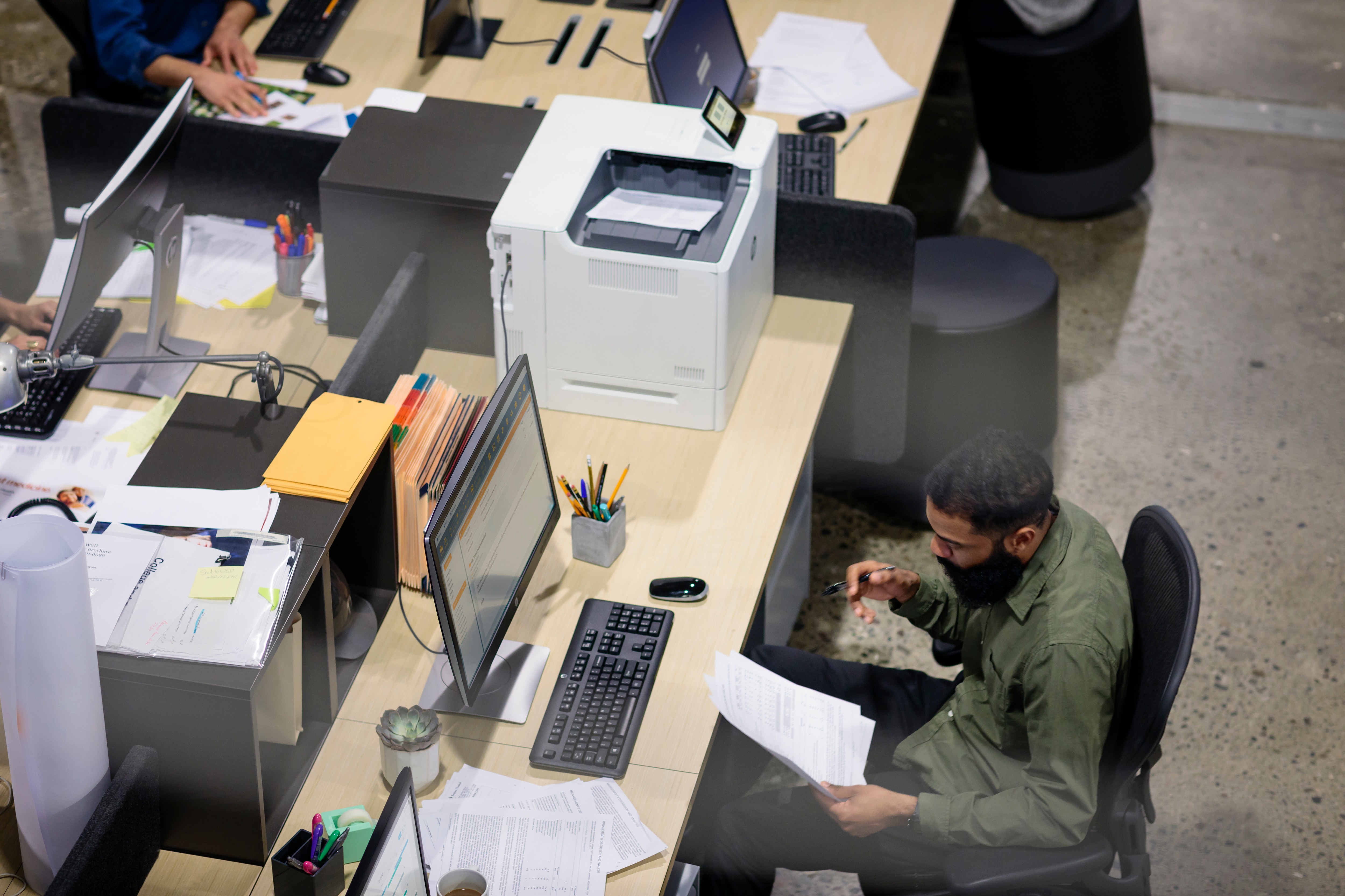 HP Color LaserJet Enterprise M653dn, Drucken