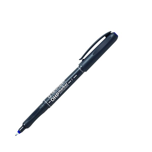 Marker OHP permanent Centropen 2636 F, 0,6 mm, blau