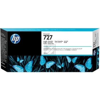 HP Tintenpatrone photo schwarz HC plus (F9J79A, 727)