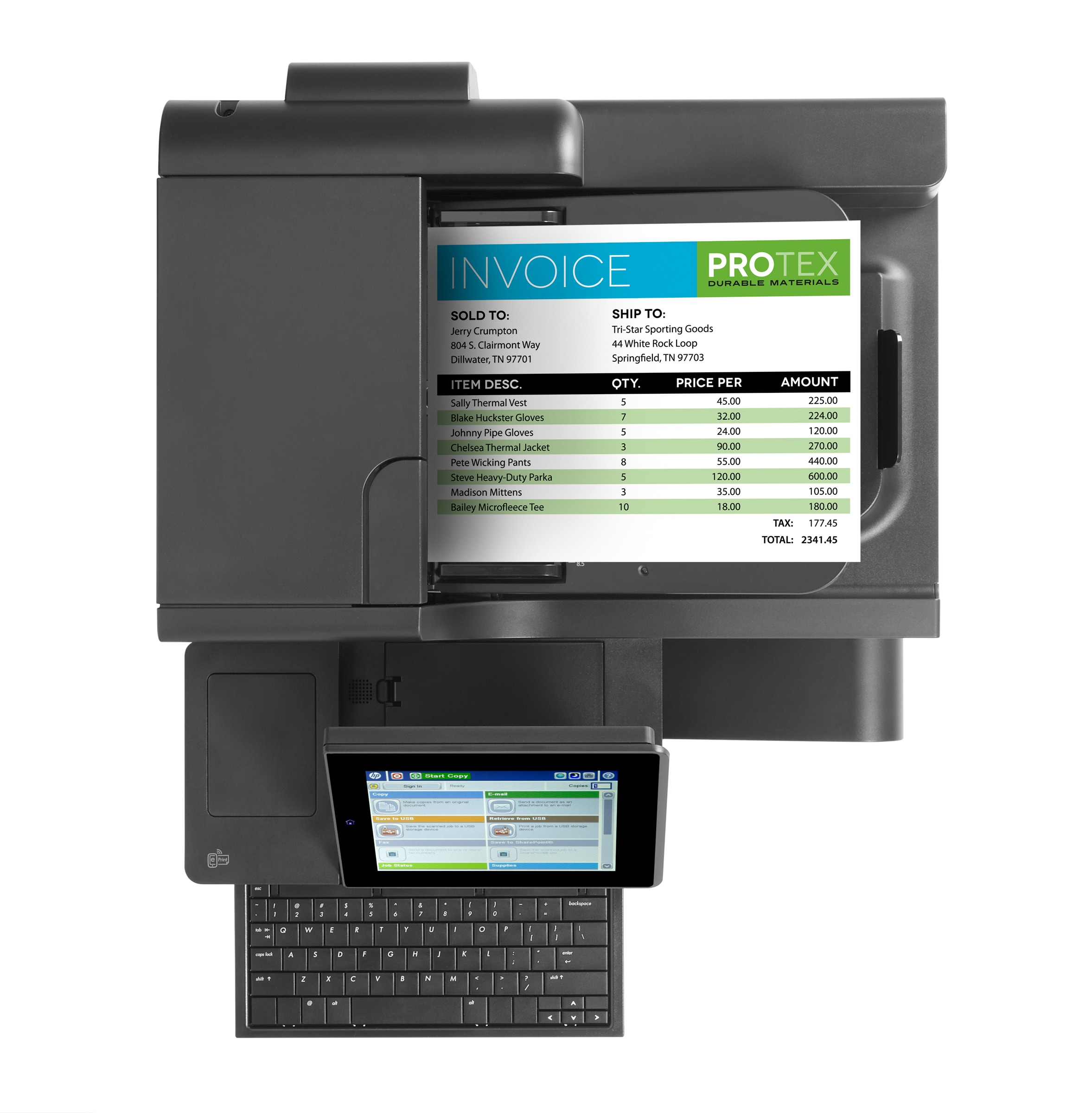 HP OfficeJet Enterprise Color Flow-MFP X585z