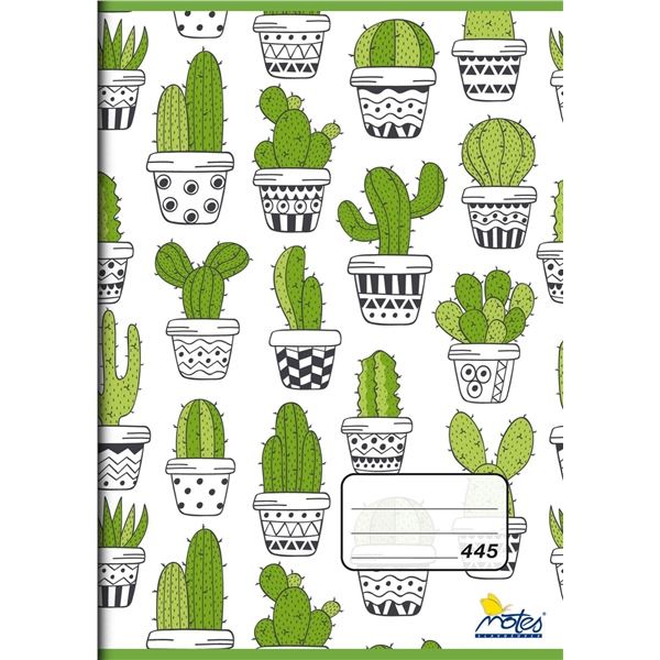 Notizbuch 445, A4, quadratisch, 40 Blatt