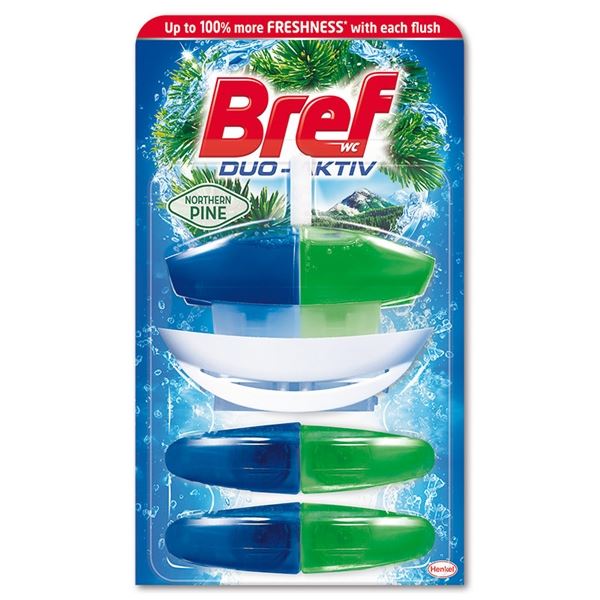 Hängendes Toilettengel Bref Duo, Füllung Kiefer