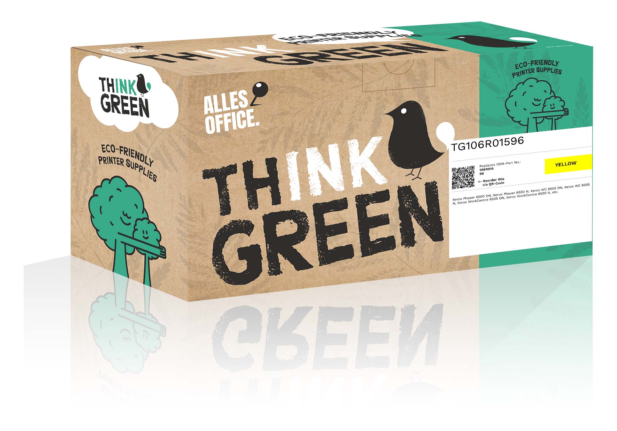 ThinkGreen Xerox 106R01596 Toner gelb