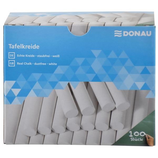 Schulkreiden Donau, weiß, 100 Stück