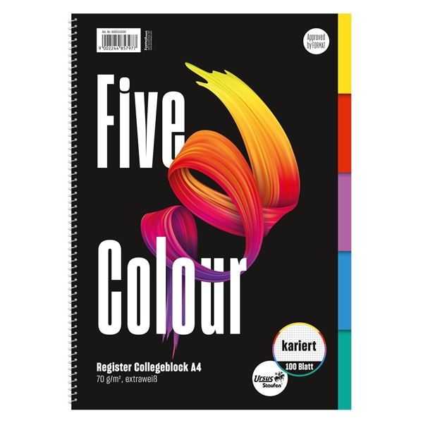 COLLEGE 5COLOUR A4, 5 Farben x 20 Blatt