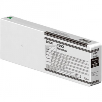 Epson Tintenpatrone schwarz matt HC (C13T55K800, T55K8)