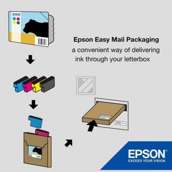 Epson Tintenpatrone (EasyMail) gelb, cyan light, magenta light, magenta, schwarz, cyan (C13T24284510, T2428)