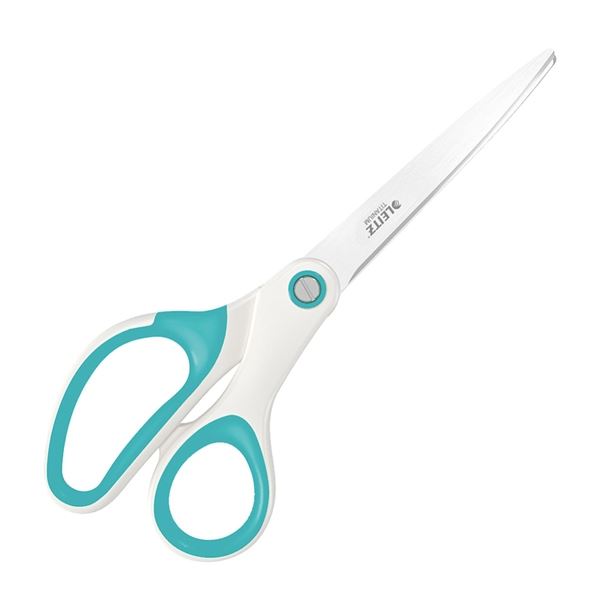 Schere Leitz WOW, Titan, 20,5 cm, eisblau