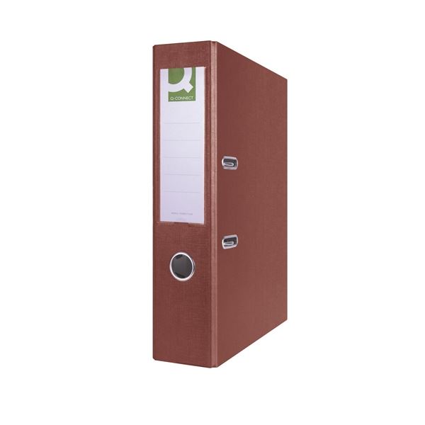 Q-Connect Hero-A4, 7,5 cm breit, bordeauxrot