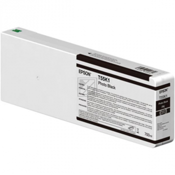 Epson Tintenpatrone photo schwarz (C13T55K100, T55K1)