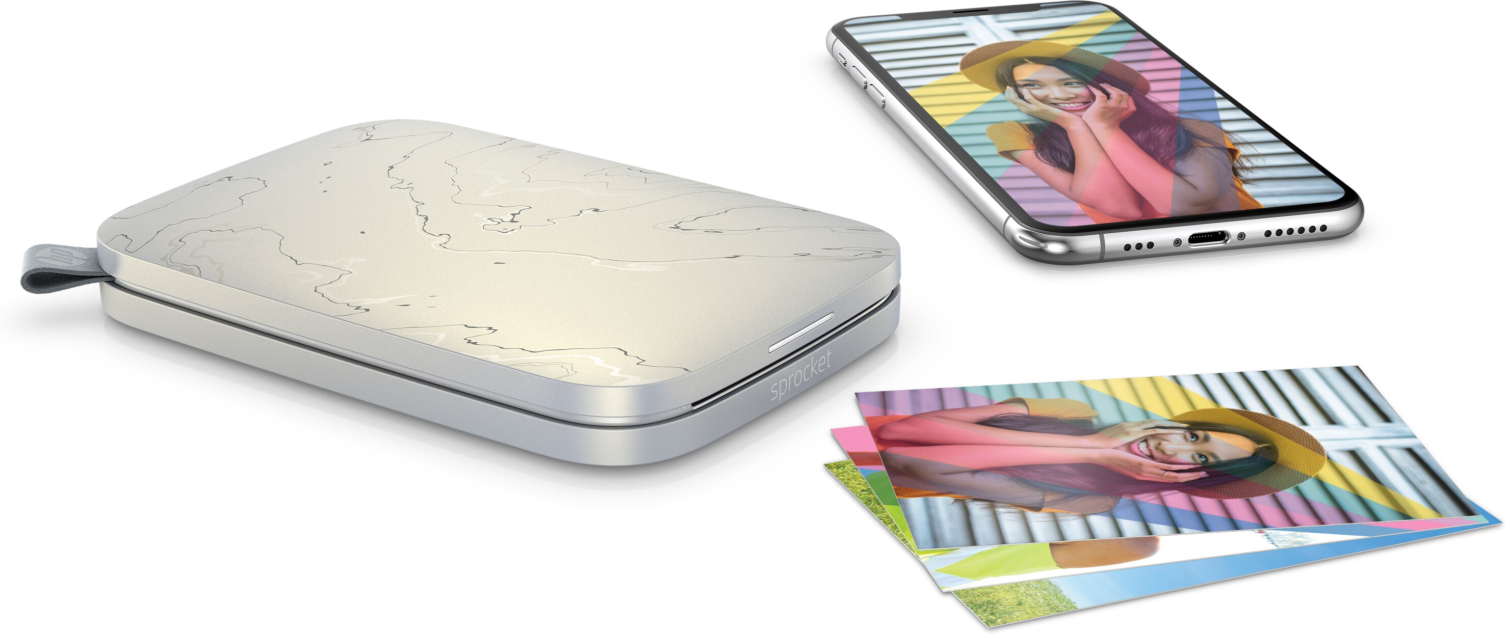 HP Sprocket Select Fotodrucker, Drucken