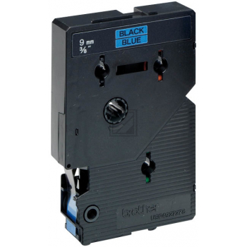 Brother Schriftbandkassette schwarz/blau (TC-591)