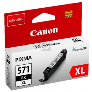 Canon Tintenpatrone schwarz HC (0331C001, CLI-571XLBK)