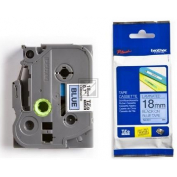 Brother Schriftbandkassette schwarz/blau (TZE-541)