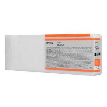 Epson Tintenpatrone orange HC plus (C13T636A00, T636A)
