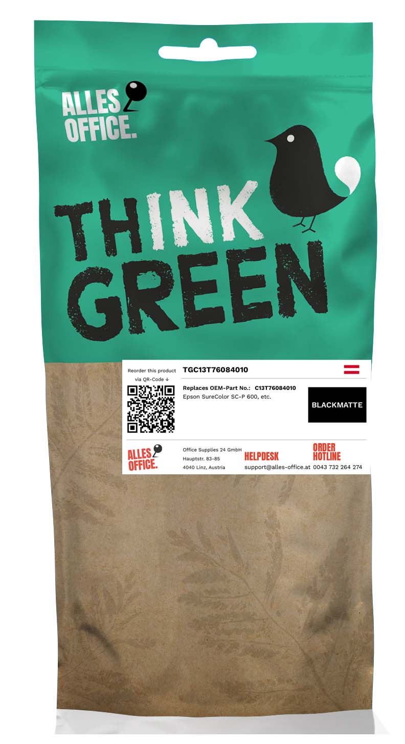 ThinkGreen Epson C13T76084010 / T7608 Tinte