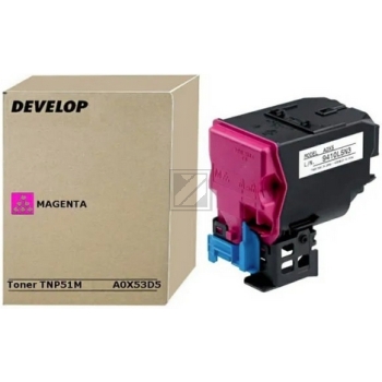 Develop Toner-Kit magenta (A0X53D5, TNP-51M)