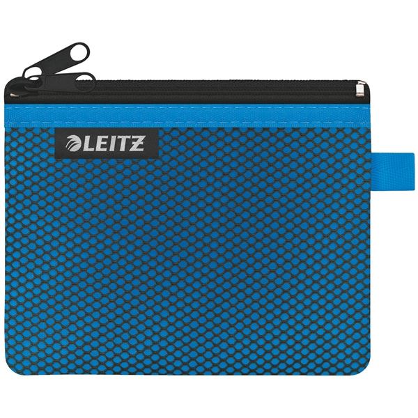 Doppelte Stofftasche, Leitz WOW - klein, blau