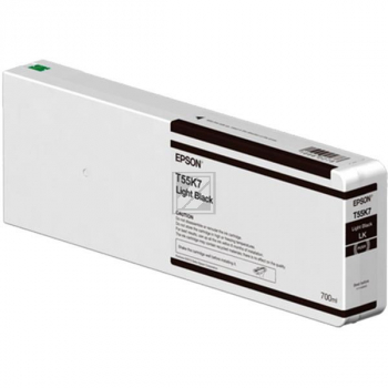 Epson Tintenpatrone schwarz light HC (C13T55K700, T55K7)