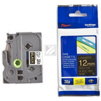 Brother Schriftbandkassette schwarz/weiß (TZE-334)