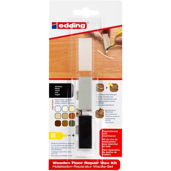 Bodenreparaturwachs edding 8902, schwarz