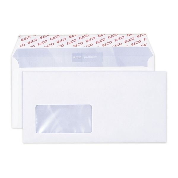Briefumschläge C6/5 - linkes Fenster selbstklebend, 500 Stück