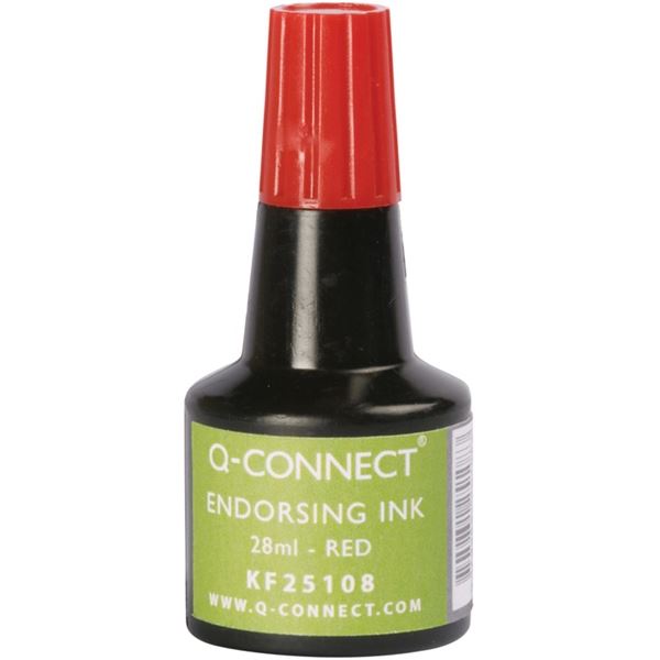 Stempelfarbe rot, 28 ml