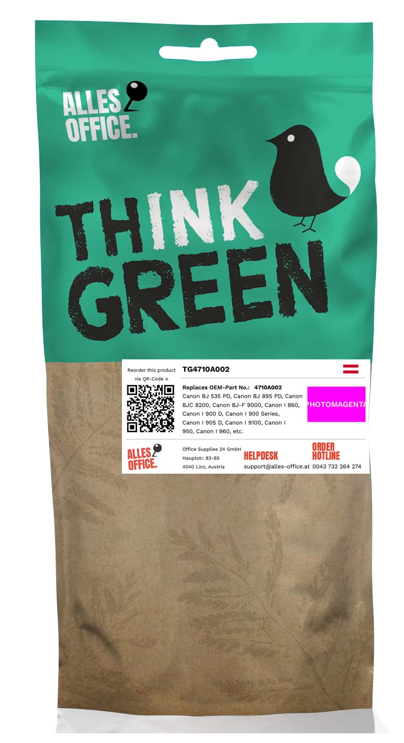 ThinkGreen Canon 4710A002 / BCI-6PM Tinte magenta foto