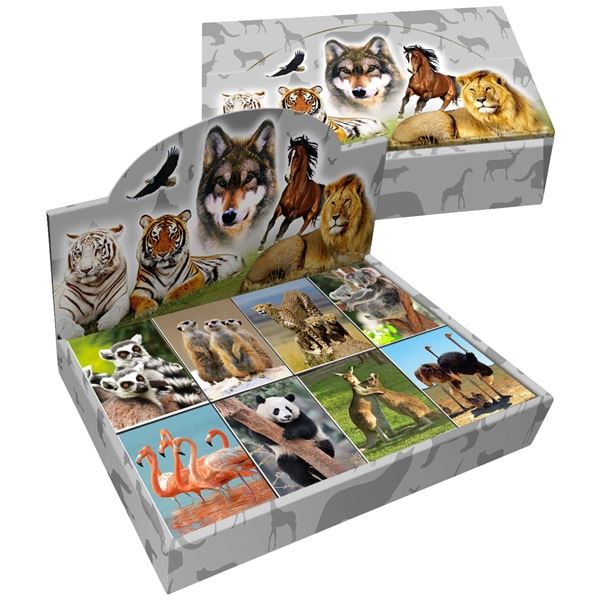 Donau Notizbuch 6,4 x 8,25 cm, sauber, 40 Blatt, Tier